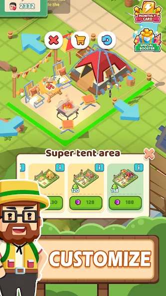 Campsite Craze: Puzzle Merge (Кемпинговая Лихорадка)  [МОД Много денег] Screenshot 5