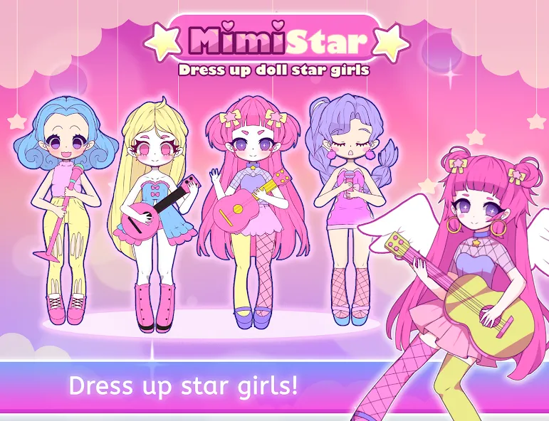 Mimistar dress up chibi doll (Министар)  [МОД Бесконечные деньги] Screenshot 1