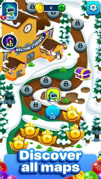 Bubble Pop Games: Shooter Cash  [МОД Unlocked] Screenshot 5