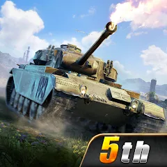 Скачать взломанную Furious Tank: War of Worlds (Фьюриус Танк)  [МОД Unlocked] - стабильная версия apk на Андроид