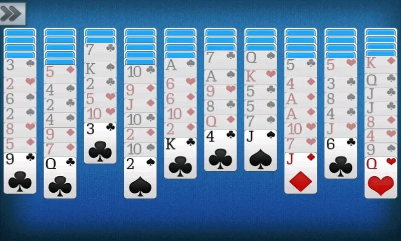 Spider Solitaire  [МОД Много монет] Screenshot 1