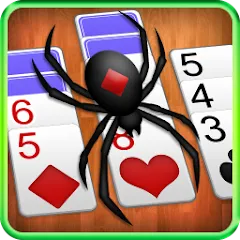 Скачать взломанную Spider Solitaire  [МОД Много монет] - полная версия apk на Андроид