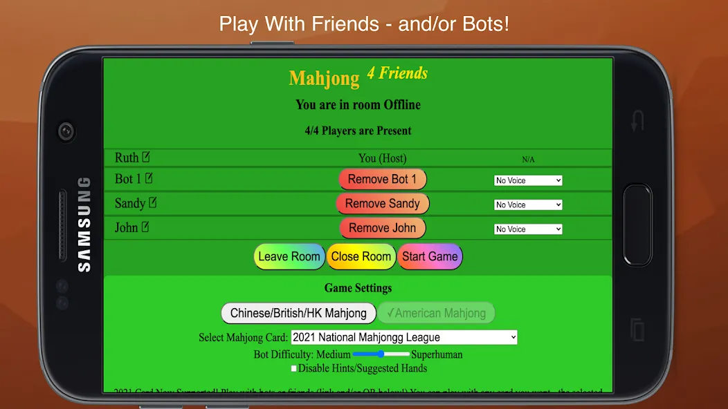 Mahjong 4 Friends (Маджонг 4 Друзей)  [МОД Много денег] Screenshot 2