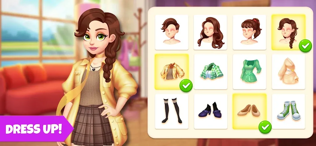 Makeover Blast: Dressup Salon (Мейковер Бласт)  [МОД Unlocked] Screenshot 3