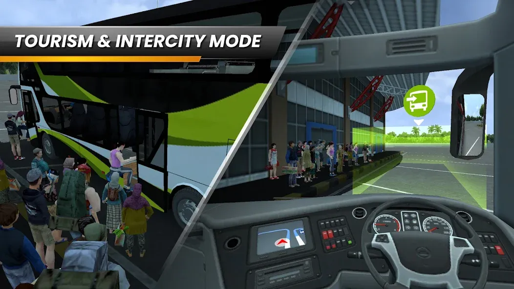 Bus Simulator Indonesia (Бус Симулятор Индонезия)  [МОД Unlimited Money] Screenshot 4