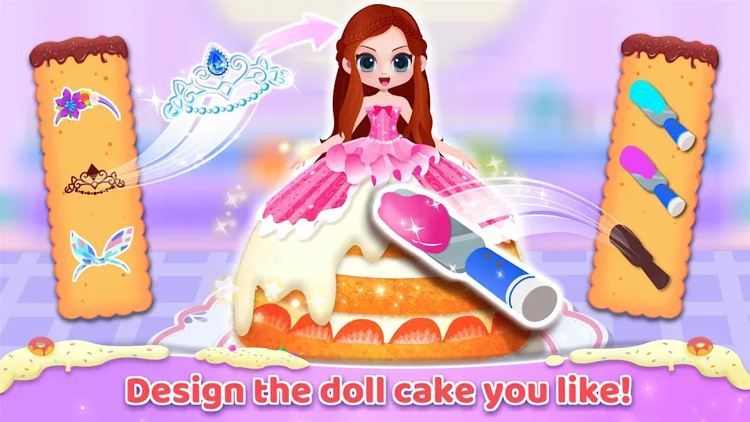 Little Panda: Sweet Bakery  [МОД Бесконечные монеты] Screenshot 3