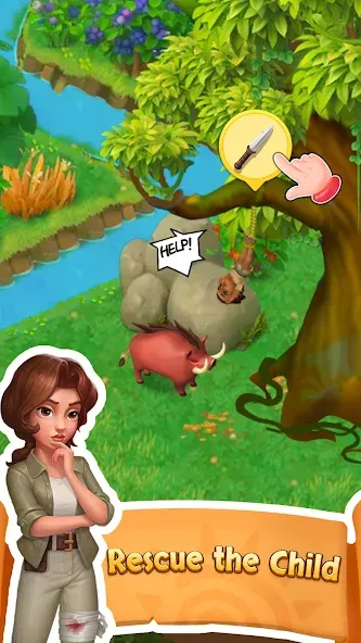 Island Adventure Jungle  Blast (Марбл Пазл)  [МОД Меню] Screenshot 5