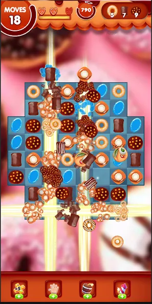 Candy Blast : candy love (Кэнди Бласт)  [МОД Много денег] Screenshot 5