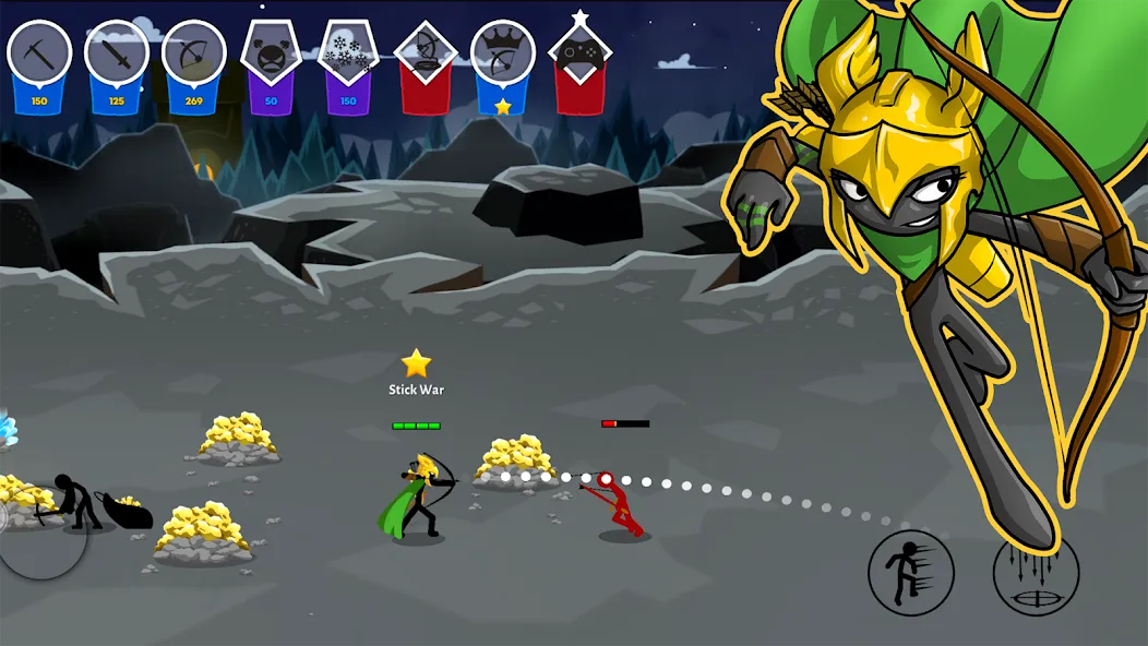 Stick War: Saga (Стик Вар 3)  [МОД Unlimited Money] Screenshot 5