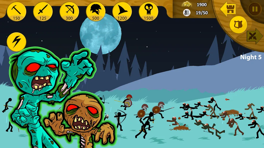 Stick War: Legacy (Стик Вар)  [МОД Menu] Screenshot 2