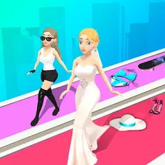 Скачать взлом Fashion Battle - Catwalk Queen  [МОД Бесконечные деньги] - последняя версия apk на Андроид