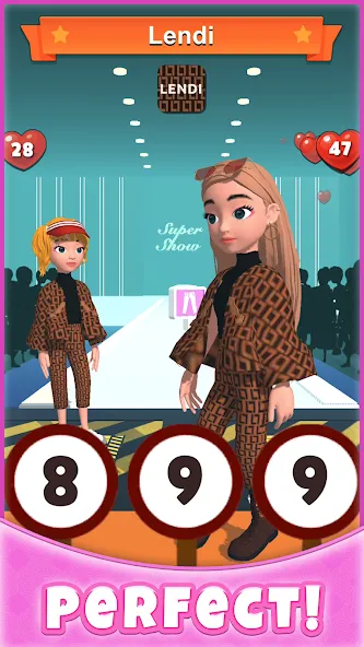 Catwalk Battle - Dress up! (Кэтволк Баттл)  [МОД Unlocked] Screenshot 2