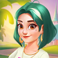 Скачать взлом Gossip Harbor®: Merge & Story (Госсип Харбор)  [МОД Unlocked] - стабильная версия apk на Андроид