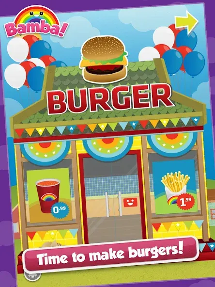 Bamba Burger (Бамба Бургер)  [МОД Много монет] Screenshot 1