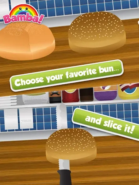 Bamba Burger (Бамба Бургер)  [МОД Много монет] Screenshot 2