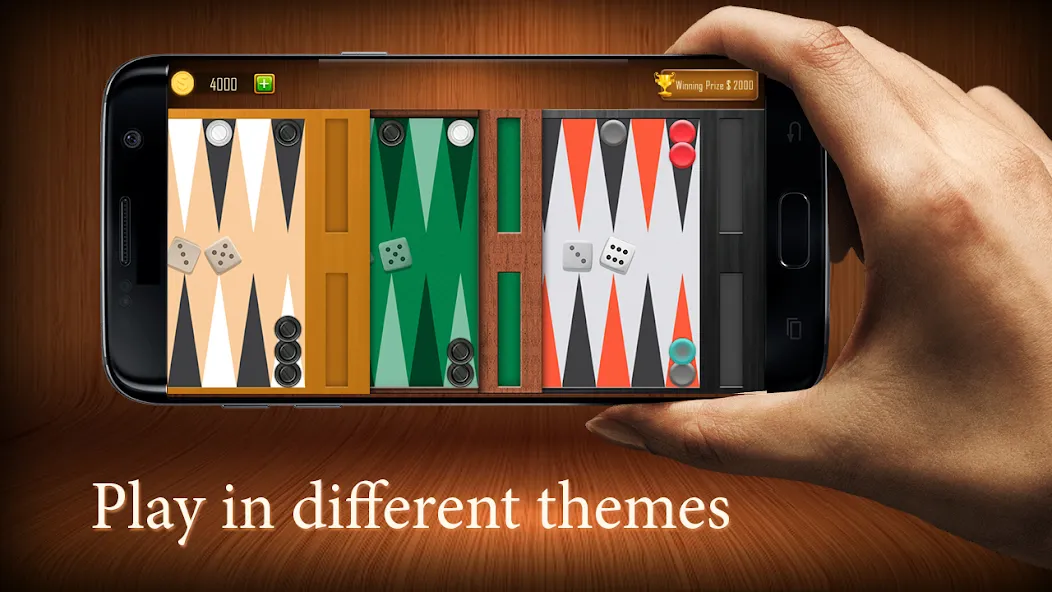 Backgammon board game - Tavla  [МОД Много денег] Screenshot 2