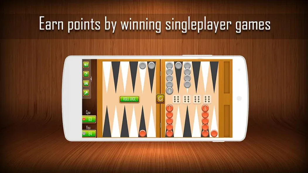 Backgammon board game - Tavla  [МОД Много денег] Screenshot 5