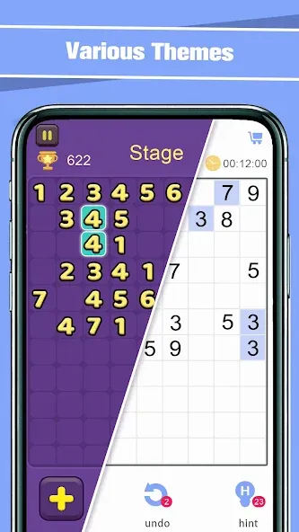 Match Ten - Relax Number Game (Матч Тен)  [МОД Бесконечные монеты] Screenshot 3