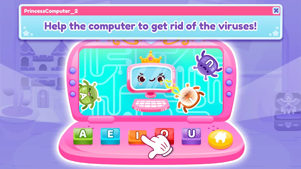 Princess Computer 2 Girl Games  [МОД Mega Pack] Screenshot 2