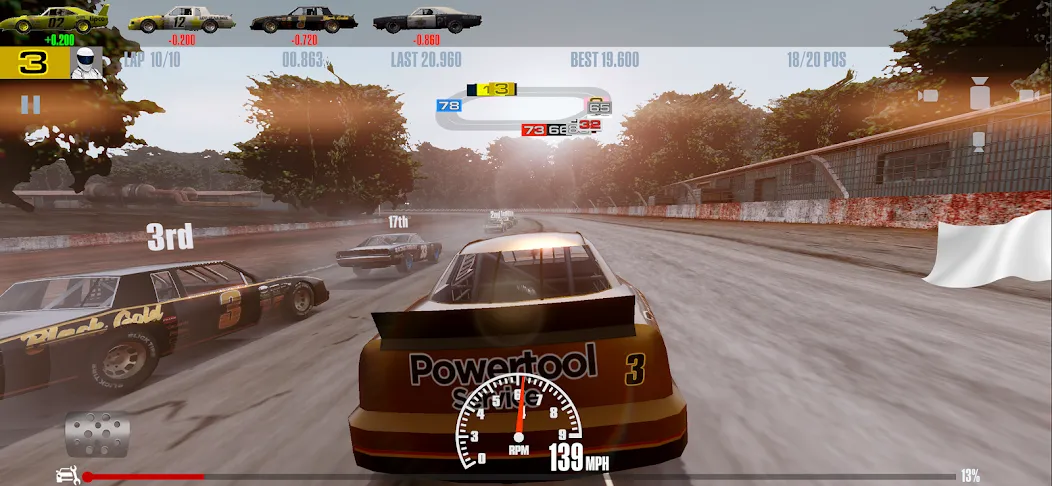 Stock Car Racing (ток Кар Гонки)  [МОД Все открыто] Screenshot 1