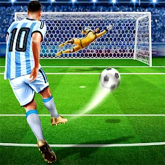 Скачать взлом Football Strike: Online Soccer (Футбольный забастовка)  [МОД Все открыто] - стабильная версия apk на Андроид