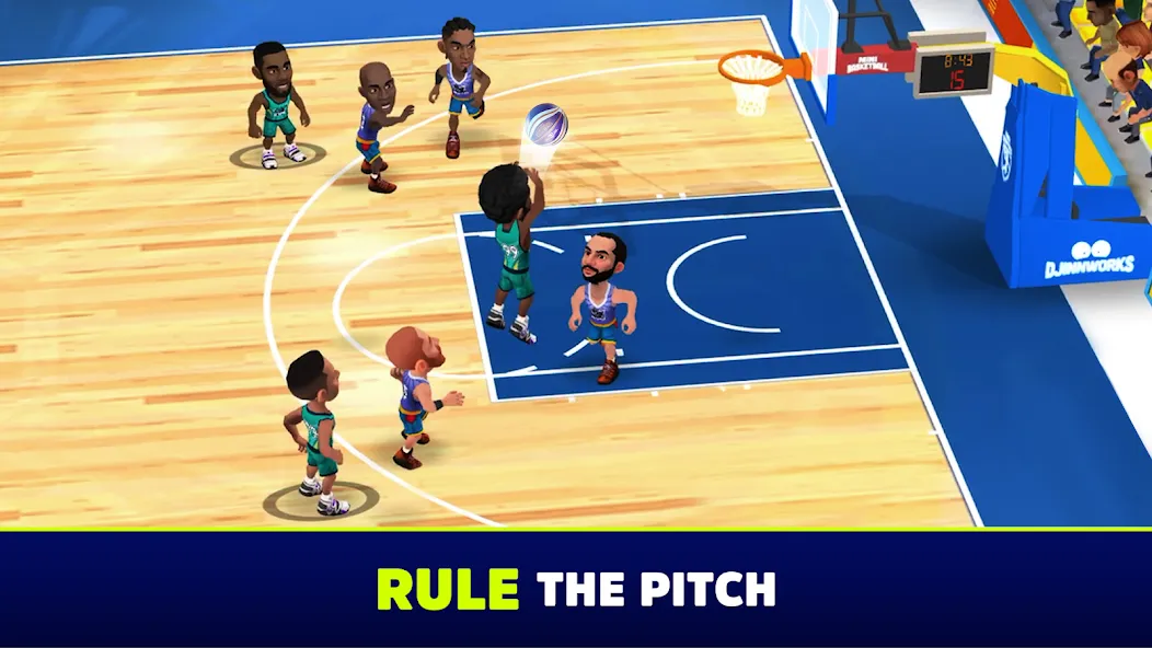 Mini Basketball (Мини баскетбол)  [МОД Unlimited Money] Screenshot 2