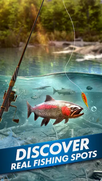 Ultimate Fishing! Fish Game  [МОД Все открыто] Screenshot 3