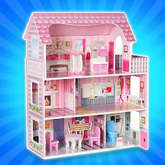 Скачать взлом Girl Doll House Design & Clean  [МОД Mega Pack] - последняя версия apk на Андроид