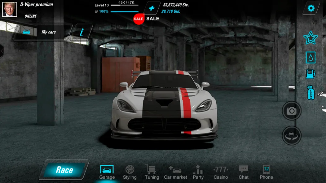 Forbidden Racing  [МОД Menu] Screenshot 3