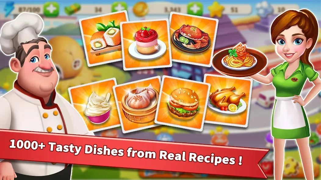 Rising Super Chef - Cook Fast (Райзинг Супер Шеф)  [МОД Много монет] Screenshot 5