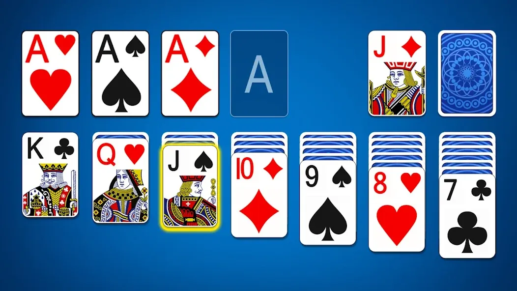 Solitaire Card Game (Солитер карточная игра)  [МОД Много денег] Screenshot 1