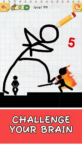 Draw 2 Save: Stickman Puzzle (Дроу 2 Сэйв)  [МОД Unlimited Money] Screenshot 5