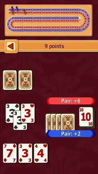 Cribbage (Криббидж)  [МОД Бесконечные деньги] Screenshot 2