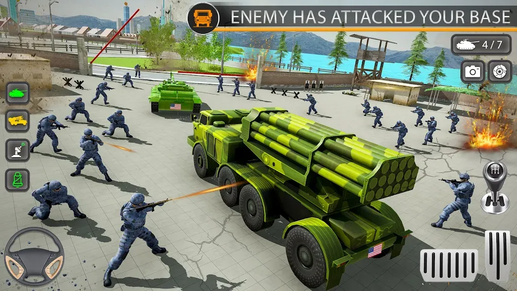 Army Transport Military Games  [МОД Mega Pack] Screenshot 1