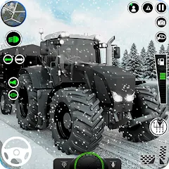 Скачать взломанную Indian Tractor Games Simulator  [МОД Бесконечные деньги] - стабильная версия apk на Андроид