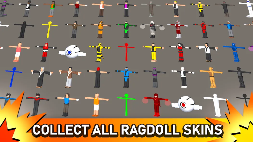 Smashgrounds.io: Ragdoll Arena  [МОД Бесконечные деньги] Screenshot 5