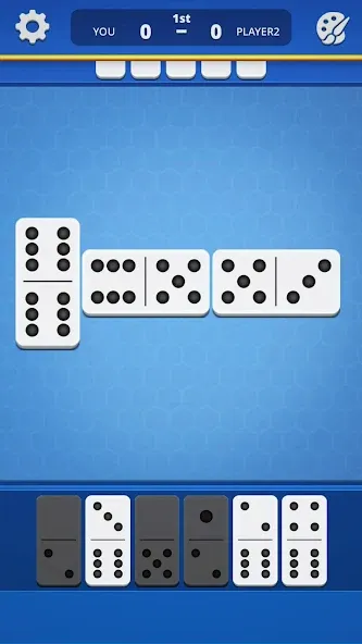 Dominoes - Classic Domino Game (Домино)  [МОД Бесконечные монеты] Screenshot 1