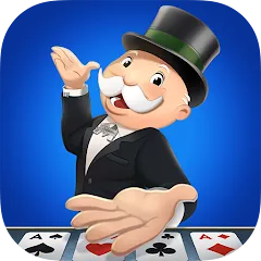 Взломанная MONOPOLY Solitaire: Card Games (Монополия Солитер)  [МОД Unlocked] - последняя версия apk на Андроид