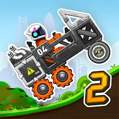 Скачать взлом Rovercraft 2: Race a space car (Роверкрафт 2)  [МОД Много денег] - полная версия apk на Андроид