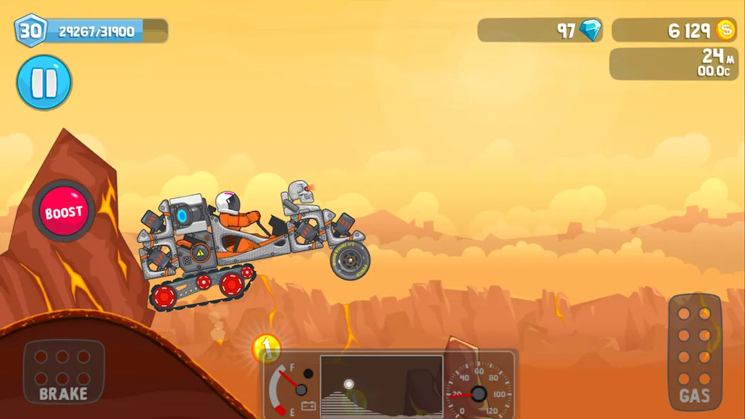 Rovercraft:Race Your Space Car (Роверкрафт)  [МОД Unlocked] Screenshot 3