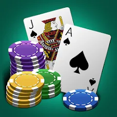 Взломанная World Blackjack King  [МОД Все открыто] - последняя версия apk на Андроид