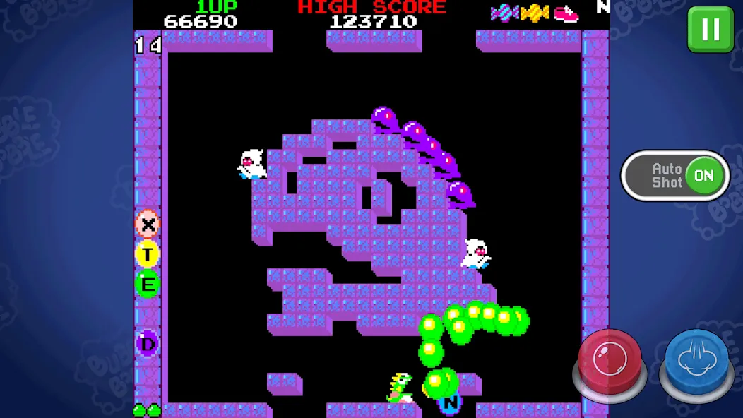 BUBBLE BOBBLE classic (БАБЛ БОББЛ классика)  [МОД Все открыто] Screenshot 4