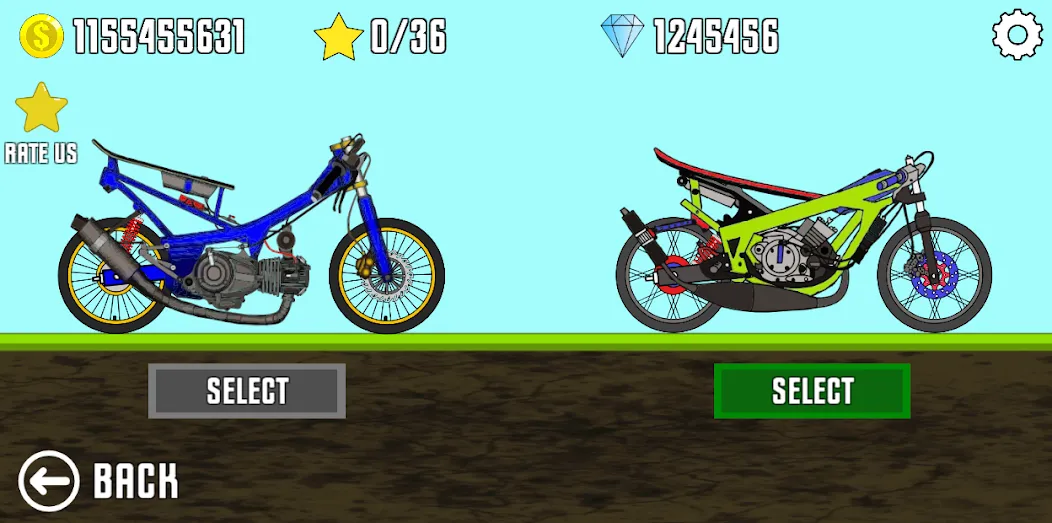 Drag Racing Bike (Драг рейсинг байк)  [МОД Меню] Screenshot 2