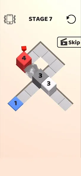 Stack Cube!  [МОД Menu] Screenshot 2