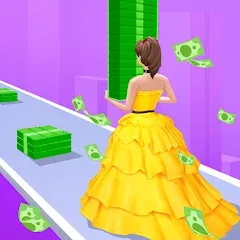 Взломанная Money Run 3D (Мани Ран 3Д)  [МОД Меню] - полная версия apk на Андроид