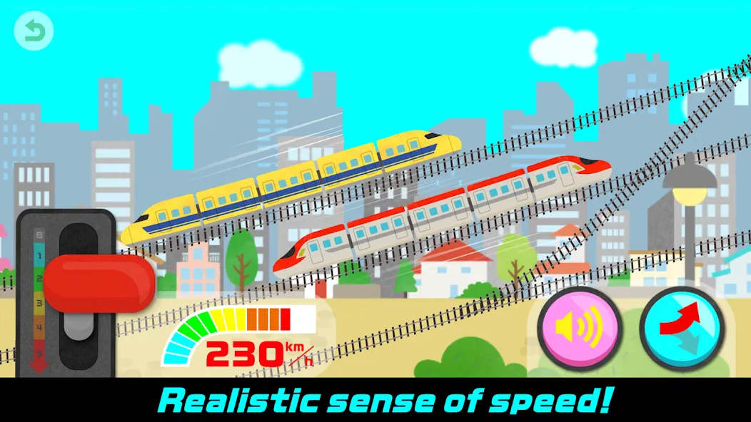 Train Roller Coaster (Трейн Роллеркостер)  [МОД Много монет] Screenshot 2