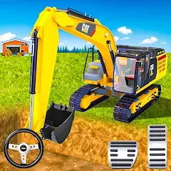 Взломанная Heavy Construction Simulator  [МОД Меню] - стабильная версия apk на Андроид