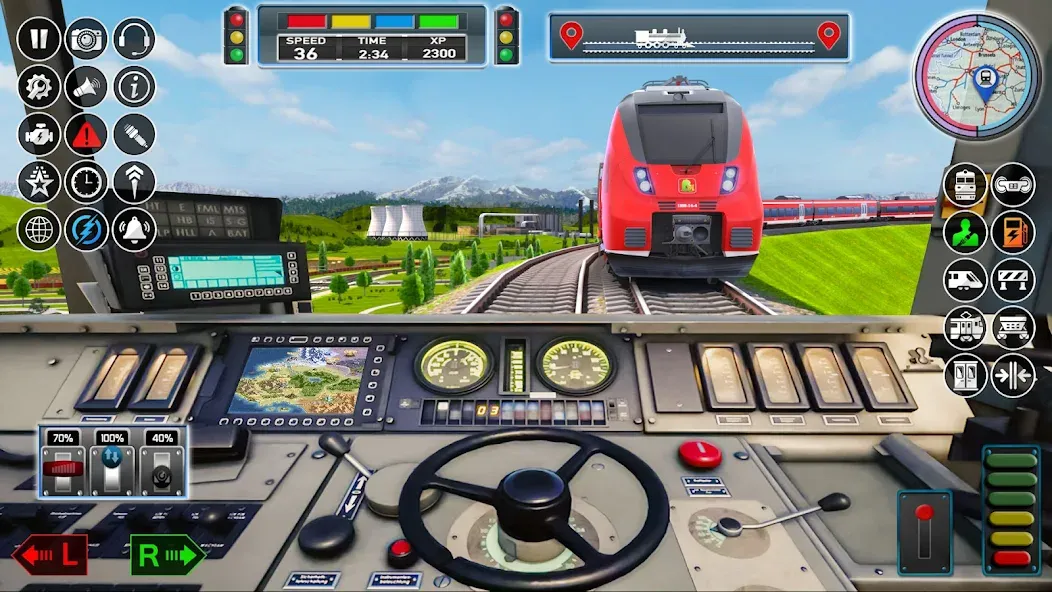 City Train Game 3d Train games  [МОД Mega Pack] Screenshot 1