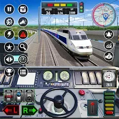 Взломанная City Train Game 3d Train games  [МОД Mega Pack] - стабильная версия apk на Андроид