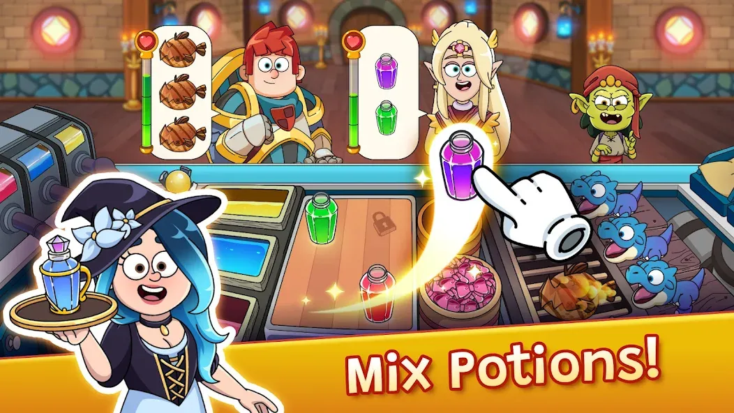 Potion Punch 2: Cooking Quest (Пошен Панч 2)  [МОД Меню] Screenshot 1